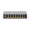NETGEAR GS108EPP Unmanaged Gigabit Ethernet (10/100/1000) Power over Ethernet (PoE) desktop/wandmontage grijs