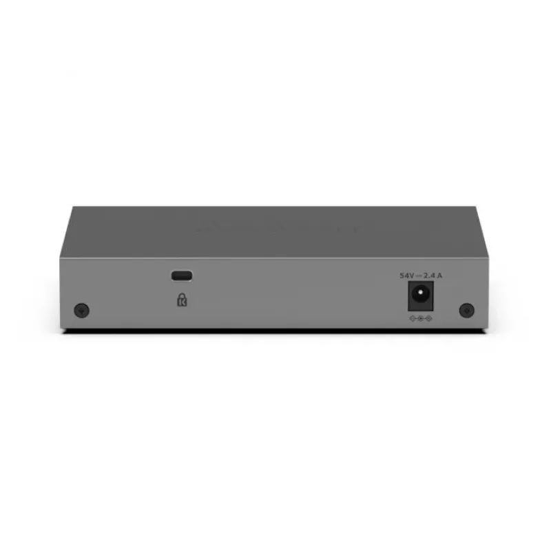 NETGEAR GS108EPP Unmanaged Gigabit Ethernet (10/100/1000) Power over Ethernet (PoE) desktop/wandmontage grijs