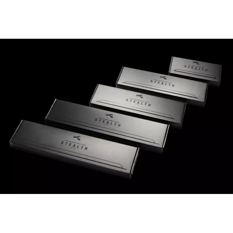 Polssteun GLORIOUS GSW-100-STEALTH — schuim, zwart, 430×100×13 mm