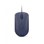 Bedrade optische USB-C-muis Lenovo GY51D20878, voor beide handen, 2400 DPI, 4 knoppen, blauw