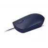 Bedrade optische USB-C-muis Lenovo GY51D20878, voor beide handen, 2400 DPI, 4 knoppen, blauw