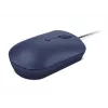 Bedrade optische USB-C-muis Lenovo GY51D20878, voor beide handen, 2400 DPI, 4 knoppen, blauw