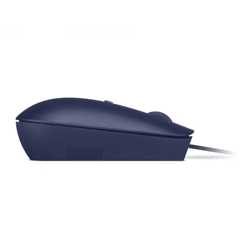 Bedrade optische USB-C-muis Lenovo GY51D20878, voor beide handen, 2400 DPI, 4 knoppen, blauw