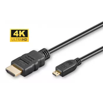 Microconnect 4K HDMI A-D kabel, 2 m