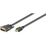 Microconnect HDM192411.8 videokabel-adapter 1,8 m DVI-D HDMI Type-A (standaard) zwart