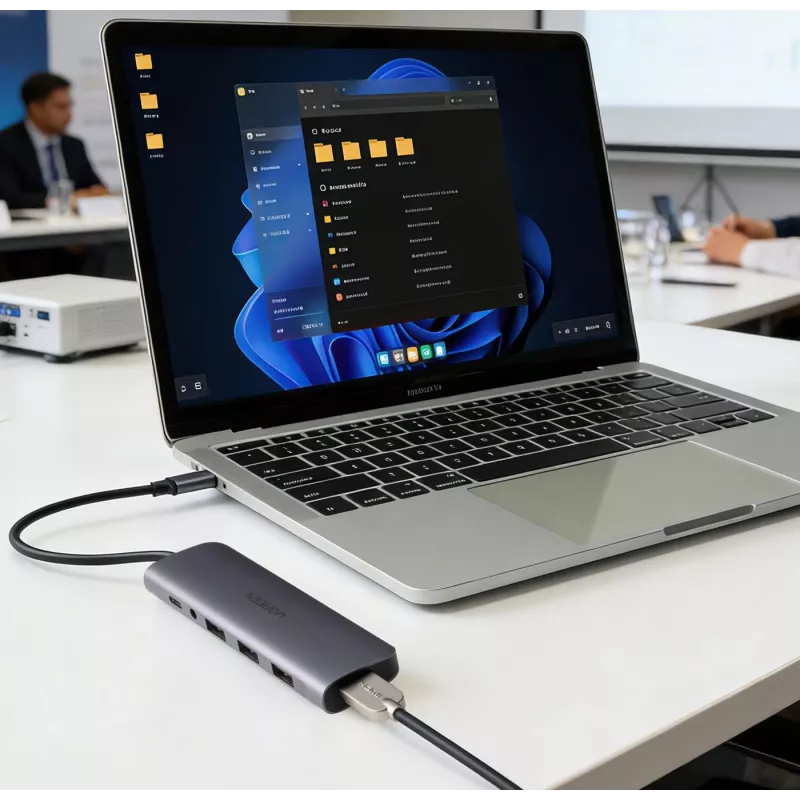 Microconnect HDMISUPERSLIM1M HDMI-kabel 1 m HDMI Type-A (standaard) zwart, metaalkleur