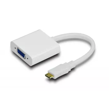 Microconnect HDMIVGA videokabel-adapter 15 m VGA (D-Sub) HDMI Type-C (mini) zwart