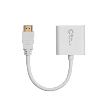 Microconnect HDMVGA1 videokabel-adapter 0,15 m HDMI Type-A (standaard) VGA (D-Sub) wit
