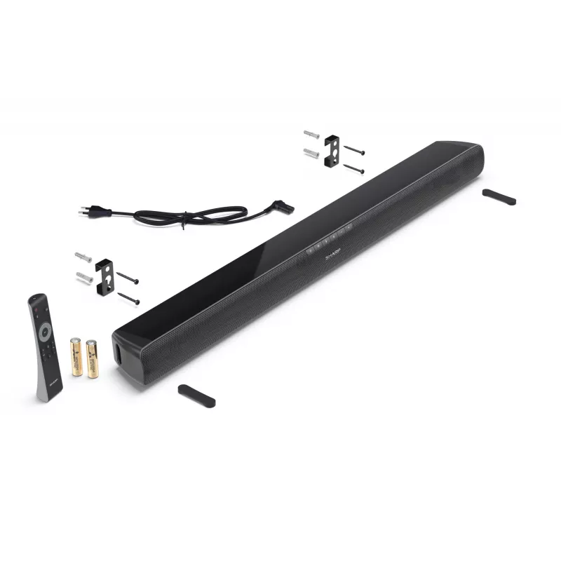 Sharp HT-SB100 soundbar-luidspreker zwart 2.0 kanalen 75 W