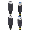 StarTech.com 1,8 m HDMI en USB 5 Gbit/s KVM-kabel, 4K 60Hz, HDMI 2.0 en USB combokabel voor KVM-switches