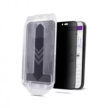 StarTech.com 4-Way 360 privacyscreen voor iPhone 16, ondersteunt staand/liggend, touch-compatibel, beschermglas van gehard glas, 4-wegfilter, TAA
