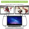 Techly adapterkabel USB-C-stekker naar HDMI 2.0 4K-stekker 2 m zwart
