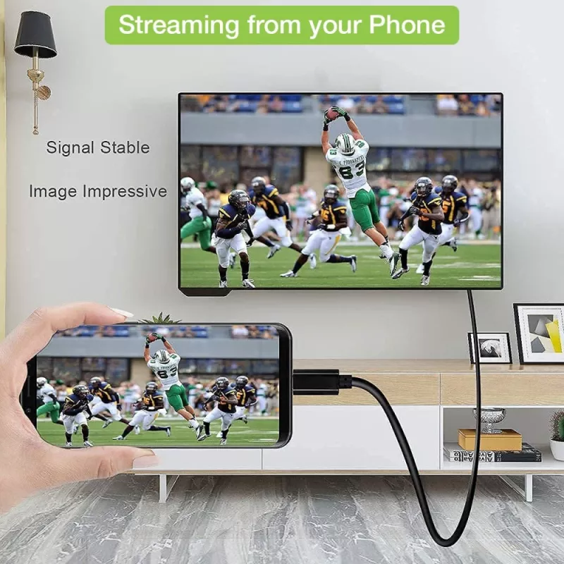 Techly adapterkabel USB-C-stekker naar HDMI 2.0 4K-stekker 2 m zwart