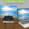 Techly adapterkabel USB-C-stekker naar HDMI 2.0 4K-stekker 2 m zwart