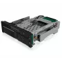 ICY BOX IB-173SSK 2-voudige wisselraam voor 1x 2,5 en 1x 3,5 SATA/SAS harde schijven