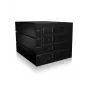 ICY BOX ICY BOX IB-564SSK - behuizing voor opslagstations met ventilator - 3.5 (8.9 cm)