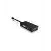 ICY BOX IB-AC1032 Mini DisplayPort DVI-D + VGA (D-Sub) + HDMI zwart