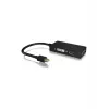 ICY BOX IB-AC1032 Mini DisplayPort DVI-D + VGA (D-Sub) + HDMI zwart