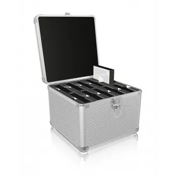 ICY BOX IB-AC628 koffer metaal, kunststof zilver