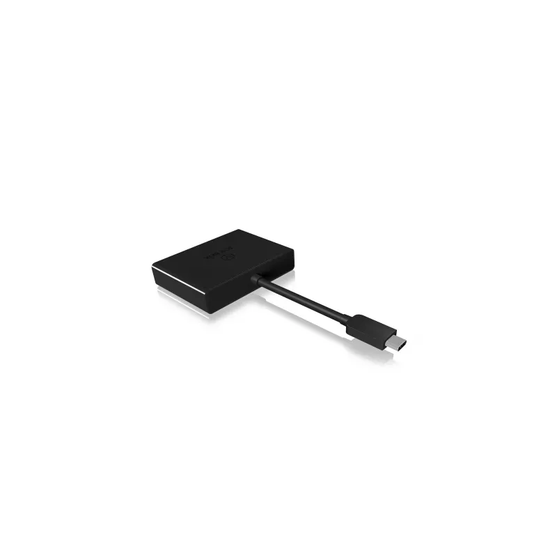 ICY BOX IB-DK4032-CPD USB-C naar VGA multiport-adapter