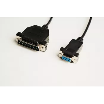 Microconnect IBM029B seriële kabel zwart 3 m DB9 DB25