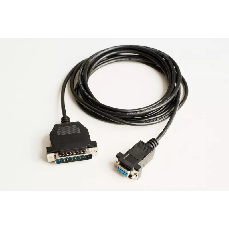 Microconnect IBM029B seriële kabel zwart 3 m DB9 DB25