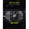 ICY BOX IB-M2HSF-705 solid-state-drive koellichaam/koeler 3 cm zilver 1 stuks