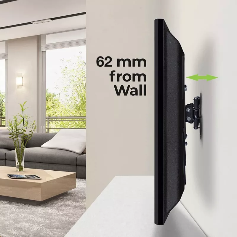 Techly 32-55 inch universele LCD TV-wandbevestiging zwart