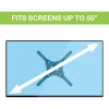 Techly 32-55 inch universele LCD TV-wandbevestiging zwart