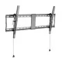 Techly ICA-PLB-590 tv-wandbeugel, kantelbaar, 49 mm wandafstand, voor 43-90 inch (109,2-228,6 cm) LCD/LED, tot 70 kg, zwart