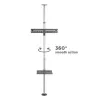 Techly ICA-TR32 TV-standaard/beugel 177,8 cm (70 inch) zilver