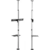Techly ICA-TR32 TV-standaard/beugel 177,8 cm (70 inch) zilver