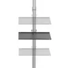 Techly ICA-TR32 TV-standaard/beugel 177,8 cm (70 inch) zilver