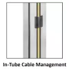 Techly ICA-TR32 TV-standaard/beugel 177,8 cm (70 inch) zilver