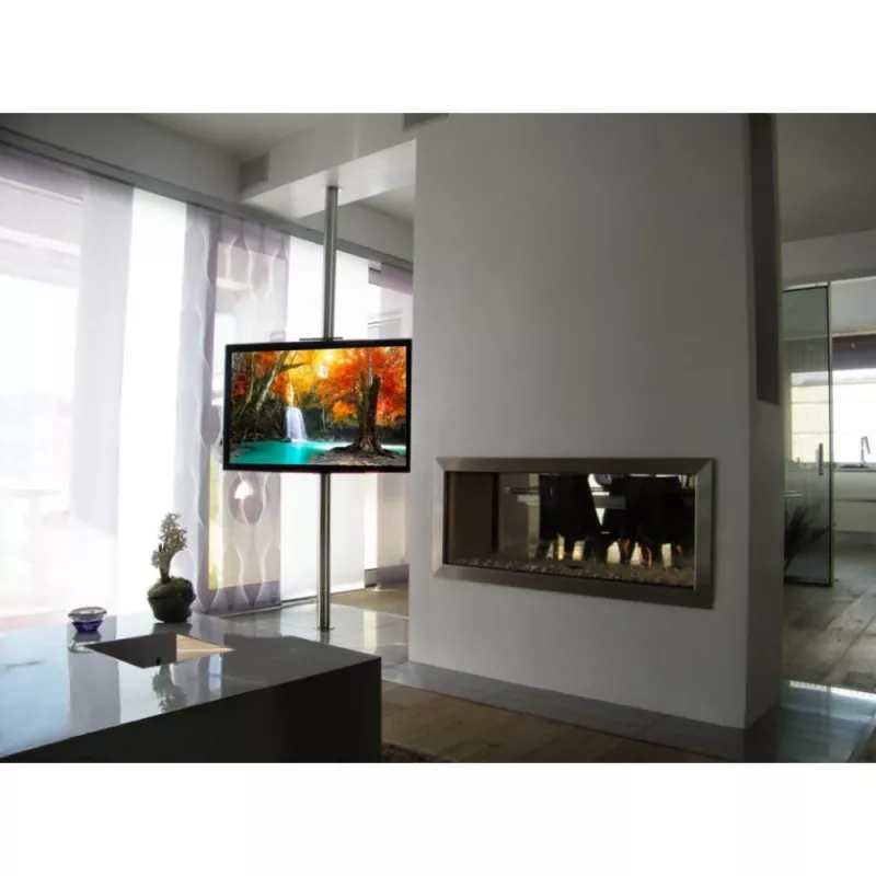 Techly ICA-TR32 TV-standaard/beugel 177,8 cm (70 inch) zilver