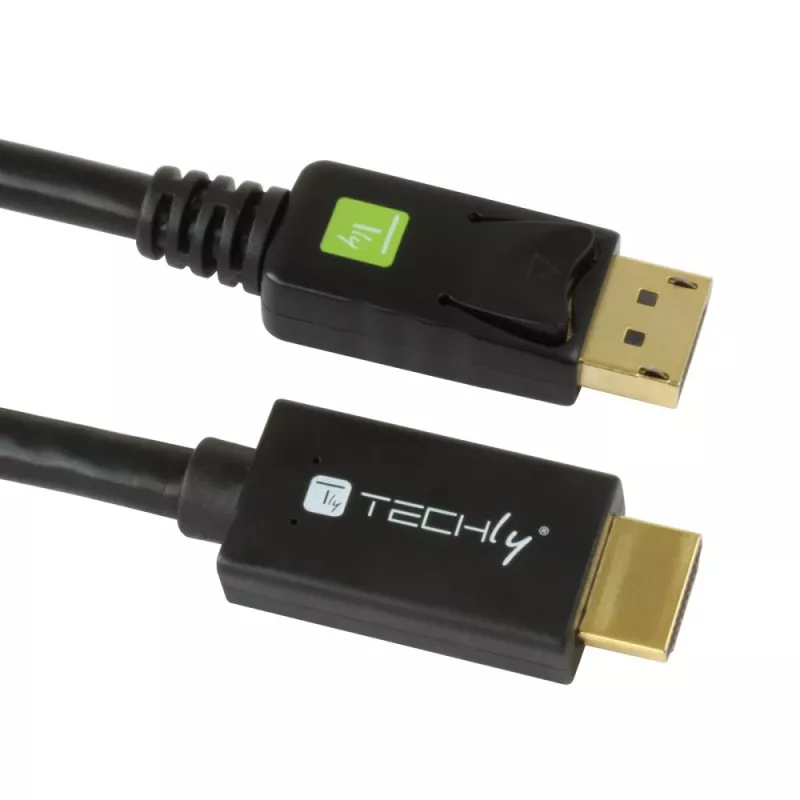 Techly converterkabel 1m DisplayPort naar HDMI 1.2 4K ICOC DSP-H12-010
