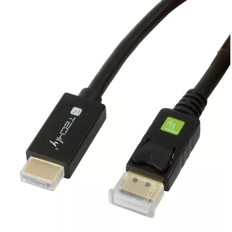 Techly converterkabel 2m DisplayPort naar HDMI 1.2 4K ICOC DSP-H12-020