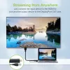 Techly ICOC-HDMI-DP12A HDMI-naar-DisplayPort-adapter met USB-voeding, 4K 30 Hz