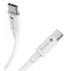 Techly ICOC-MU4-40G240W1 USB-kabel USB4 Gen 3x2 1 m USB C wit