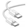Techly ICOC-MU4-40G240W1 USB-kabel USB4 Gen 3x2 1 m USB C wit