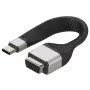 Techly ICOC-USBC-VGA videokabel-adapter 0,12 m USB Type-C VGA (D-Sub)