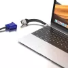 Techly ICOC-USBC-VGA videokabel-adapter 0,12 m USB Type-C VGA (D-Sub)