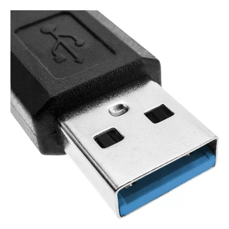 Techly ICUR3050G USB-kabel USB 3.2 Gen 1 (3.1 Gen 1) 5 m USB A zwart