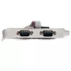 StarTech.com 61 cm interne USB-moederbord-header naar 2 poorten serieel RS232-adapter