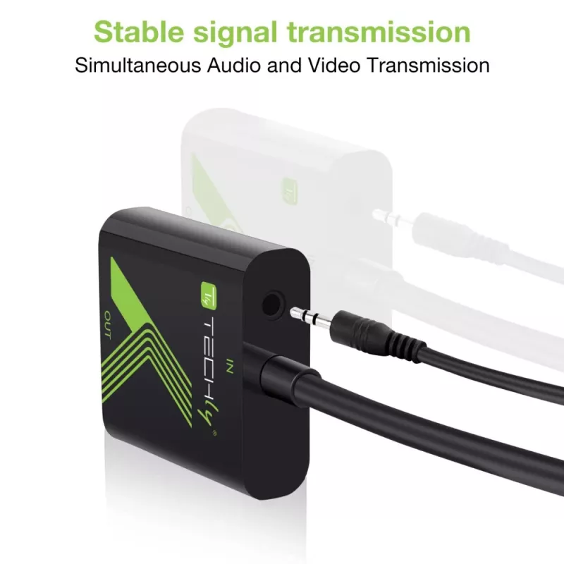 Techly kabelconverter-adapter HDMI naar VGA met audio IDATA HDMI-VGA2A