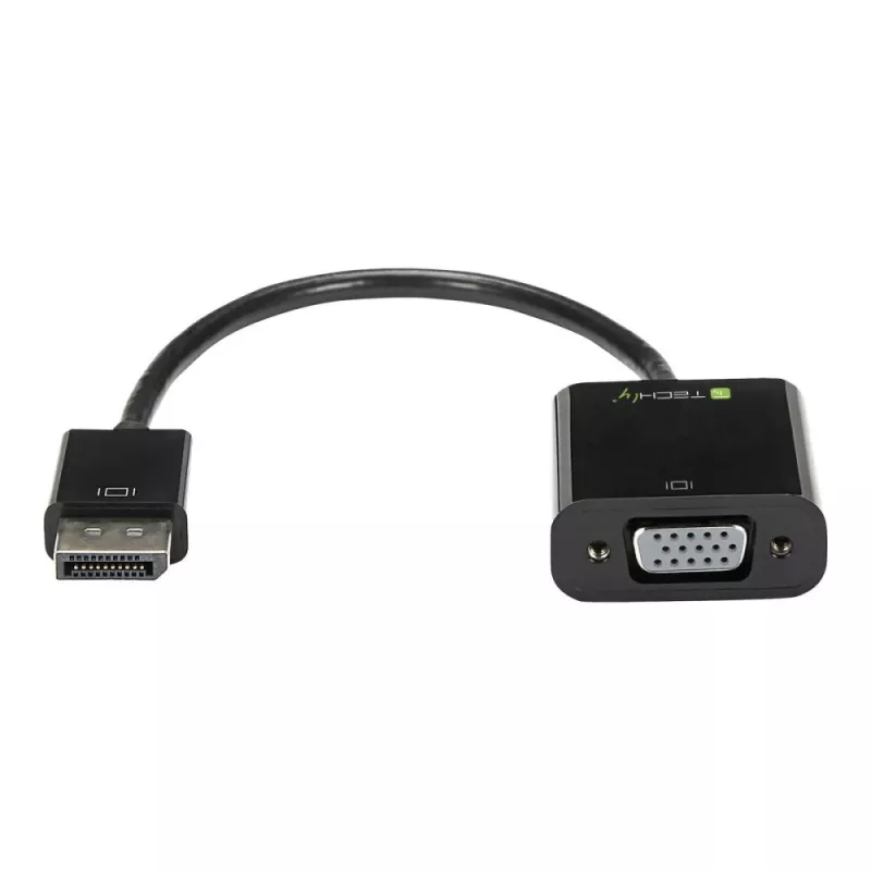 Techly kabeladapter converter HDMI naar VGA met micro-USB en audio IDATA HDMI-VGA2AU