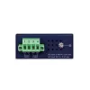 Unmanaged Gigabit Ethernet-switch PLANET IGS-510TF — 4 x 10/100/1000 Mbps, 10 Gbit/s switching, 9–48V DC, wandmontage