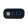 Techly IUSB3-HUB3-ROTB Interface Hub USB 3.2 Gen 1 (3.1 Gen 1) Type-A 5000 Mbit/s Zwart