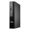 DELL Pro QCM1255 AMD Ryzen™ 5 PRO 8500GE 16 GB DDR5-SDRAM 512 GB SSD Windows 11 Pro Micro PC Mini PC Zwart