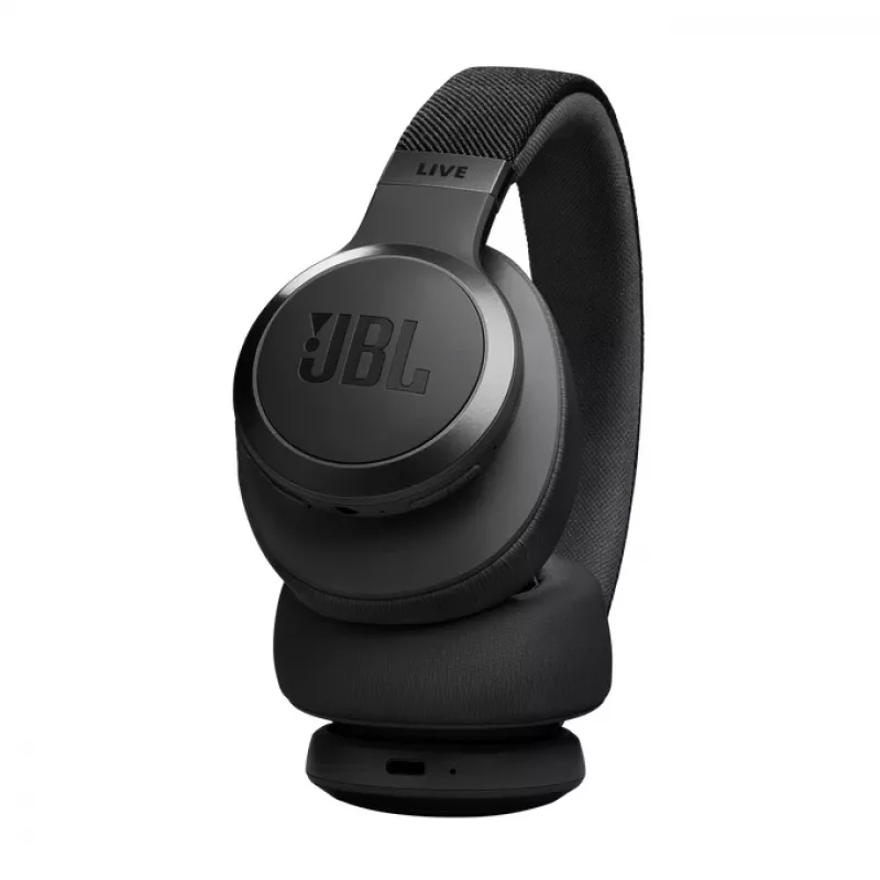 JBL Live 770NC Headset Draadloos Koptelefoon Gesprekken/Muziek Bluetooth Zwart
